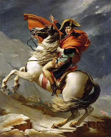 Napoleon Crossing The Alps On 20th May 1800 1803